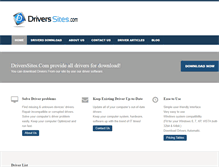 Tablet Screenshot of driverssites.com